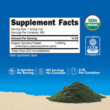 Nutricost spirulina textura de polvo verde puro para mezclar