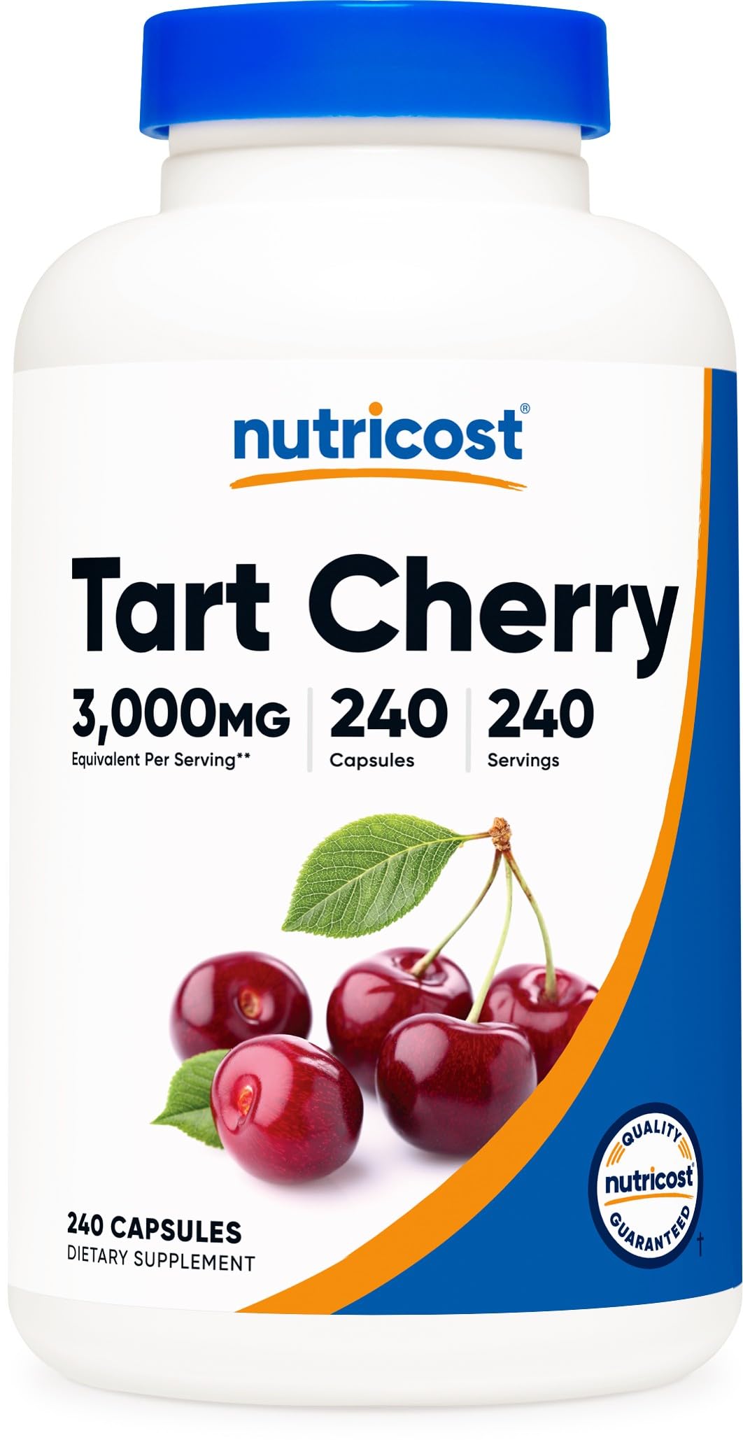 Nutricost envase frontal mostrando etiqueta y beneficios visibles