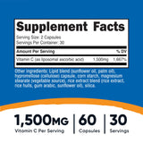 Nutricost primer plano de cápsula liposomal destacando su textura y fácil ingestión