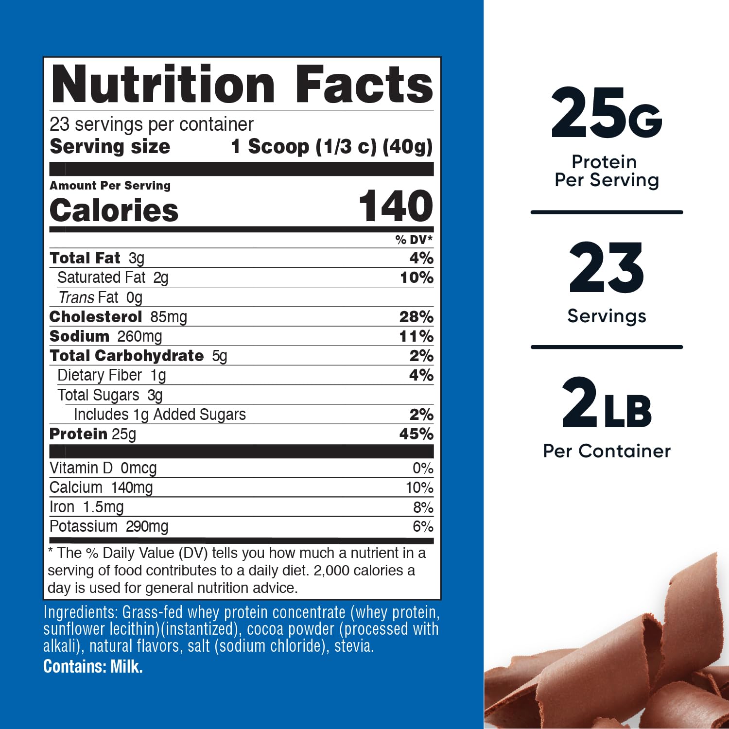 Nutricost polvo chocolate textura fina para mezcla rápida y sabor intenso