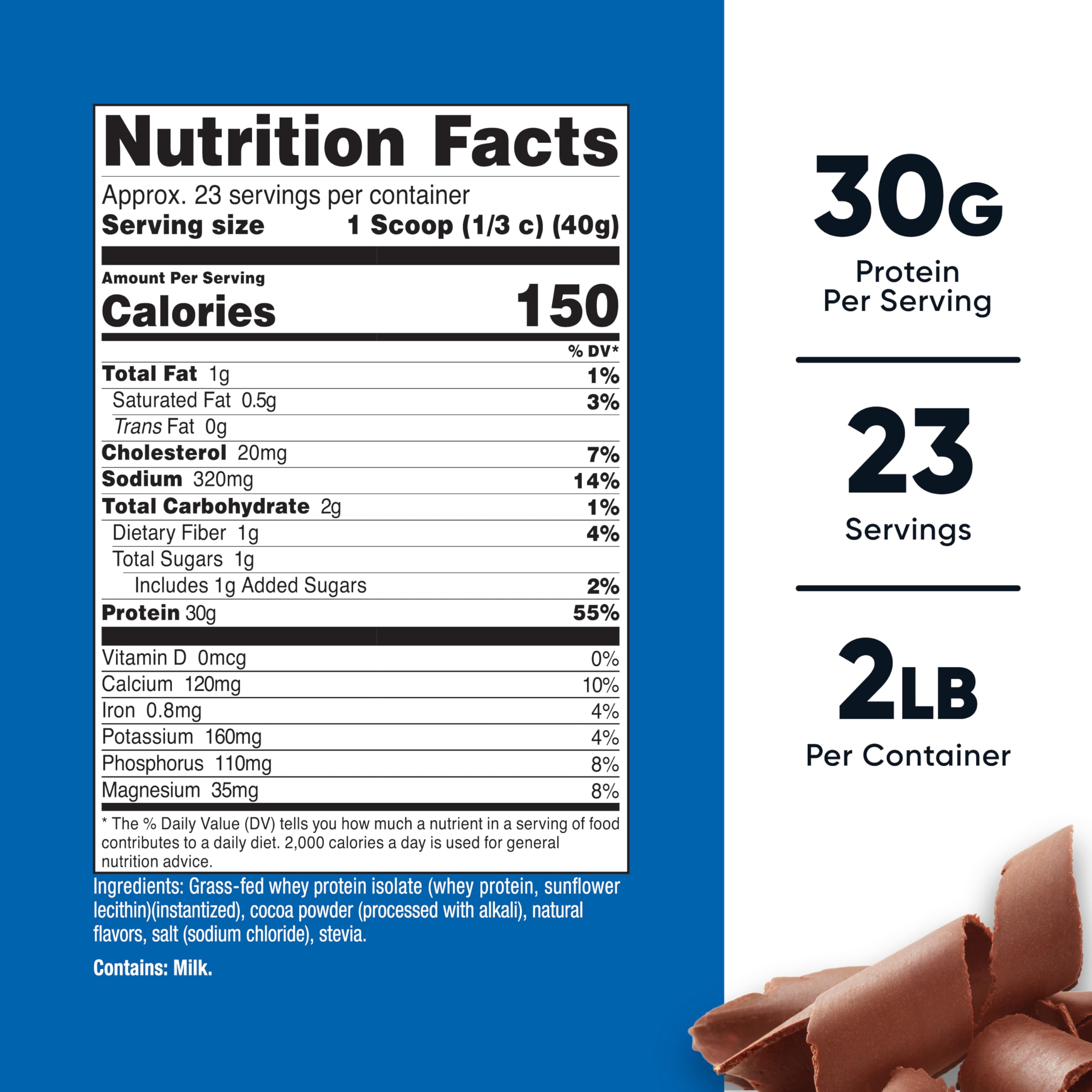 Nutricost primer plano textura del polvo destacando solubilidad y sabor