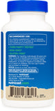 Nutricost primer plano de polvo de psyllium y achicoria, textura natural