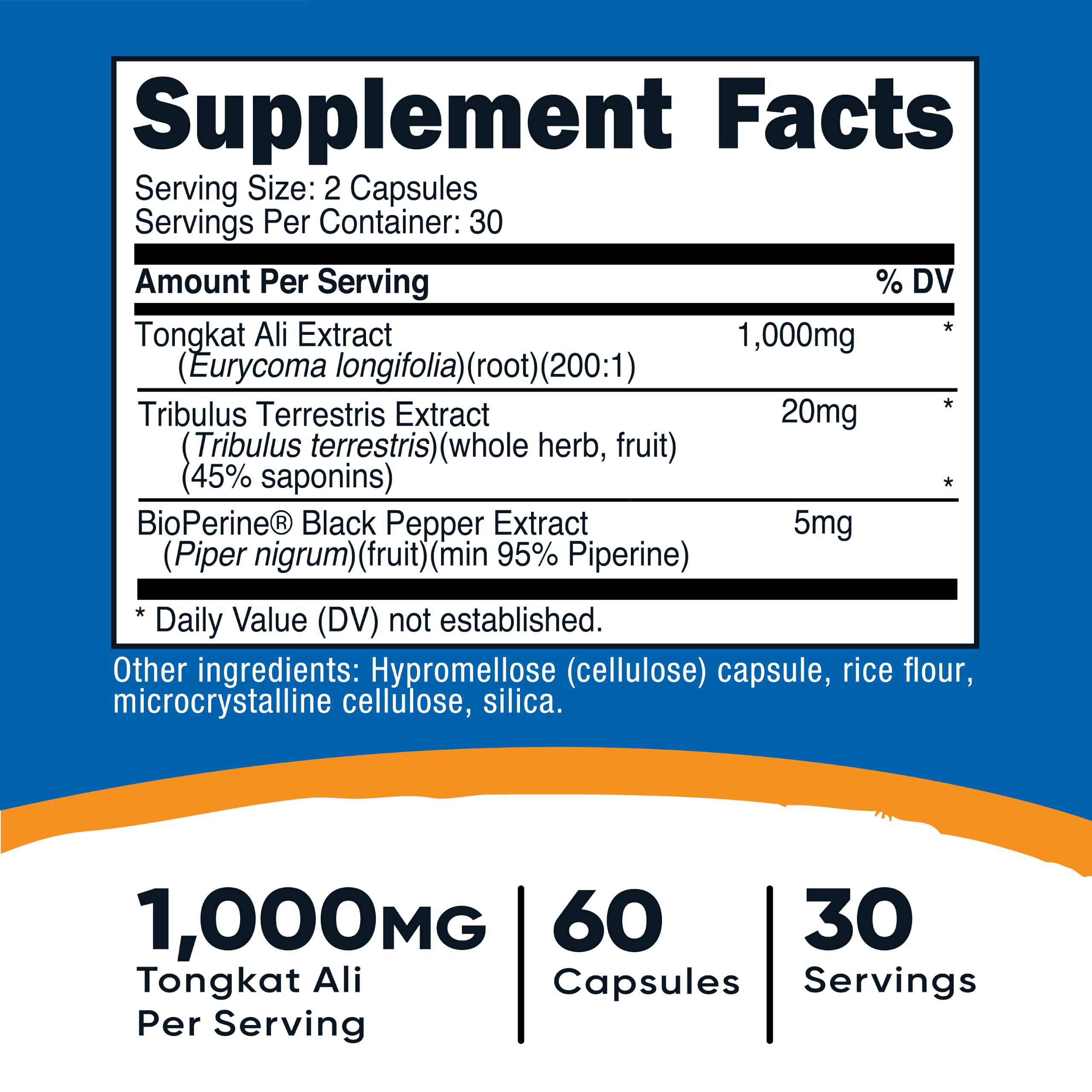 Nutricost cápsula abierta detalle del contenido y textura pura