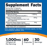 Nutricost cápsula abierta detalle del contenido y textura pura