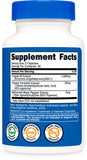 Nutricost etiqueta con ingredientes y certificaciones visibles