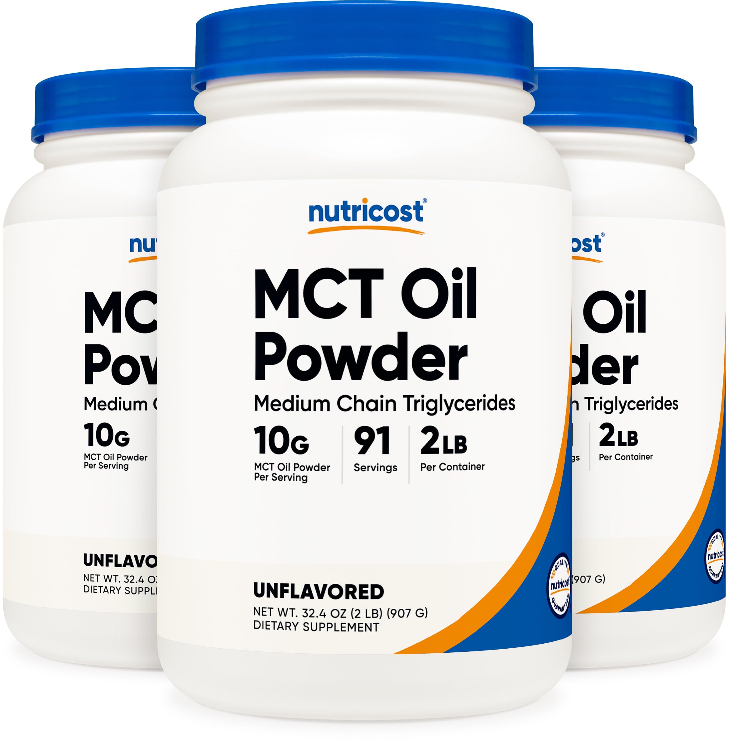 Nutricost polvo MCT incorporado en receta horneada para versatilidad culinaria