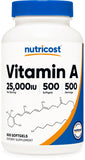 Nutricost frente del envase mostrando 500 softgels y claridad en la dosis