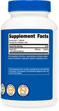 Nutricost etiqueta con información nutricional y certificaciones de calidad