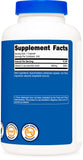 Nutricost etiqueta con información nutricional y certificaciones de calidad