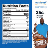 Nutricost polvo textura cercana que muestra mezcla suave y disolución fácil