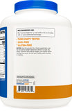 Nutricost etiqueta y tabla nutricional mostrando 30 g proteína