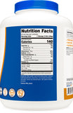 Etiqueta nutricional de Nutricost Whey con información clara de ingredientes