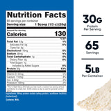 Nutricost polvo detalle de textura fina, fácil de mezclar y disolver