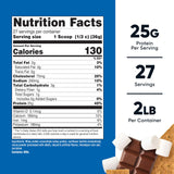 Polvo Nutricost Whey S'mores textura fina y mezcla sin grumos