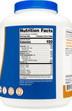 Nutricost 5LB comparado con objetos para tamaño y porciones