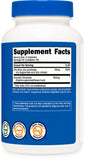 Nutricost etiqueta de ingredientes resaltando zinc y quercetina por servicio
