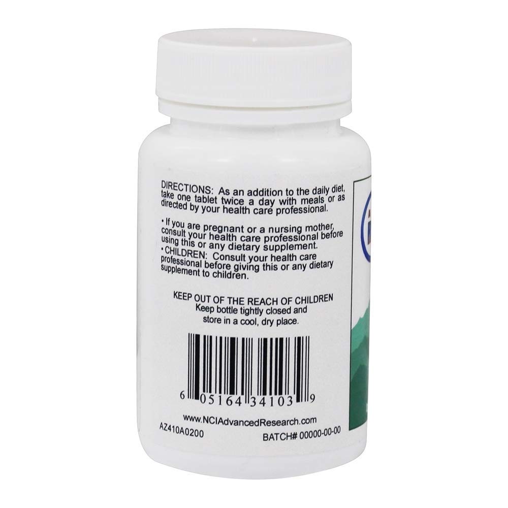 Nutrient Carriers etiqueta con información de Zinc Orotate y dosis clara