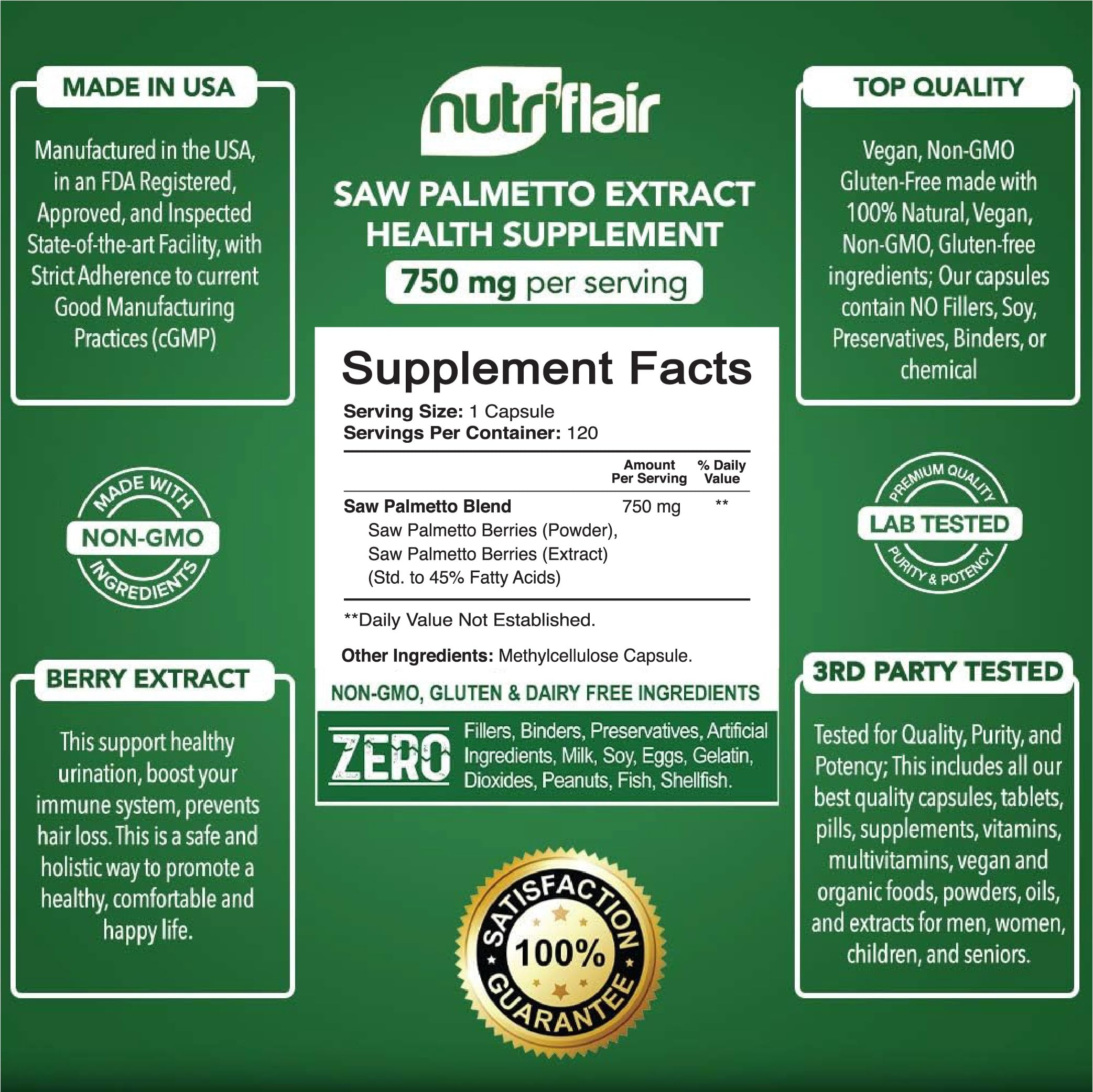 NutriFlair cápsula en primer plano que revela textura y tamaño fácil de tragar