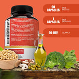 NutriFlair cápsula en mano para ver tamaño y dosificación conveniente