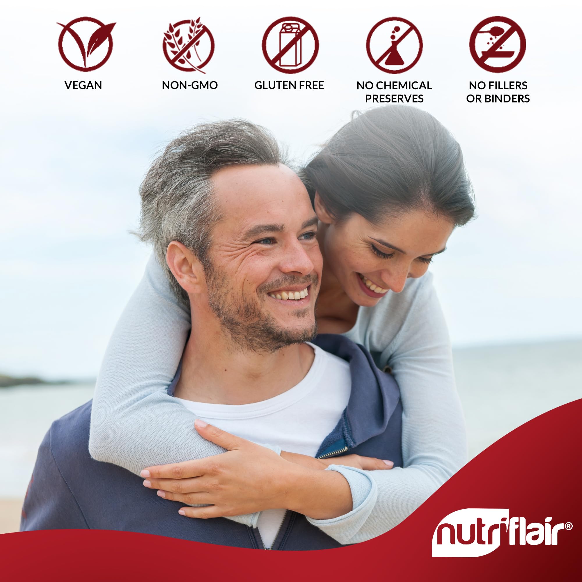 NutriFlair cápsulas en mano para comparar tamaño y porción