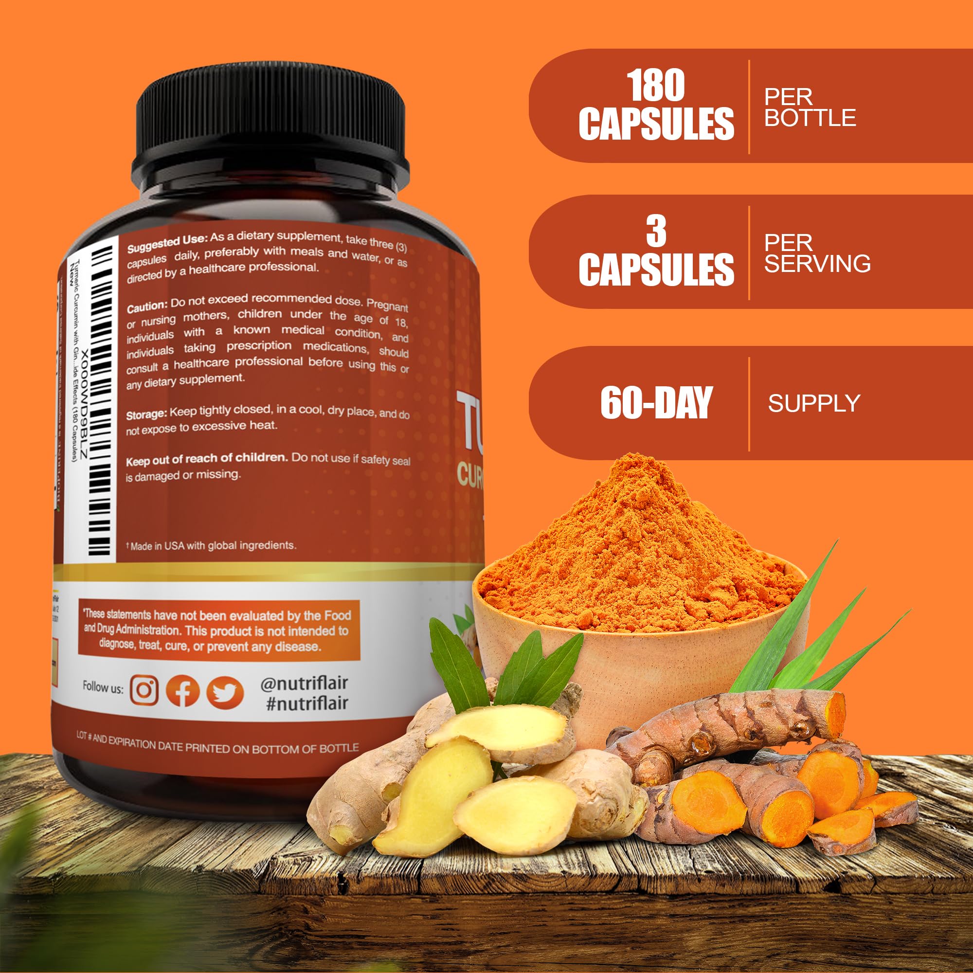 NutriFlair cápsulas en mano, textura y tamaño para dosificación cómoda