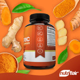 NutriFlair cápsulas junto a regla para comparar tamaño y porción
