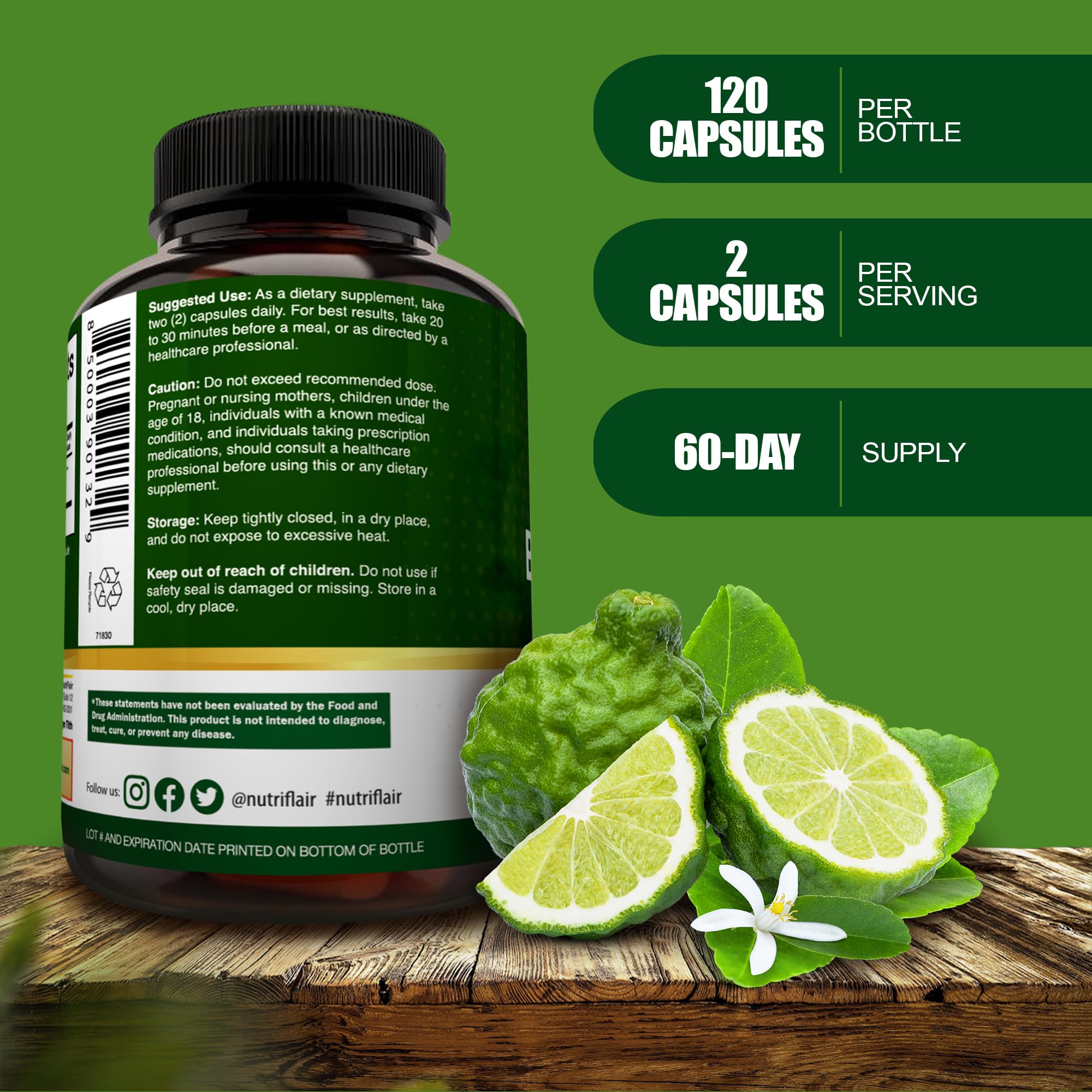 NutriFlair etiqueta con información nutricional y pruebas de terceros