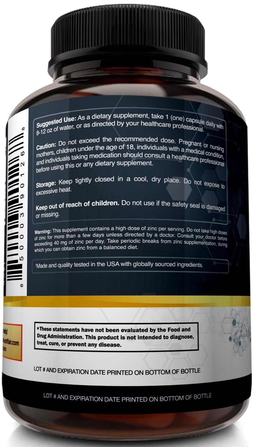 NutriFlair certificado de laboratorio indicando pruebas de terceros y calidad