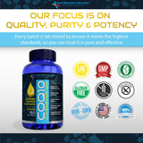 NutriGenomic Naturals etiqueta con ingredientes y certificaciones claras
