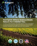 Nutrigent sello USDA Organic que garantiza certificación orgánica
