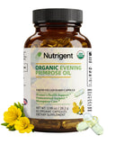Nutrigent frente del envase mostrando cápsulas y beneficios orgánicos