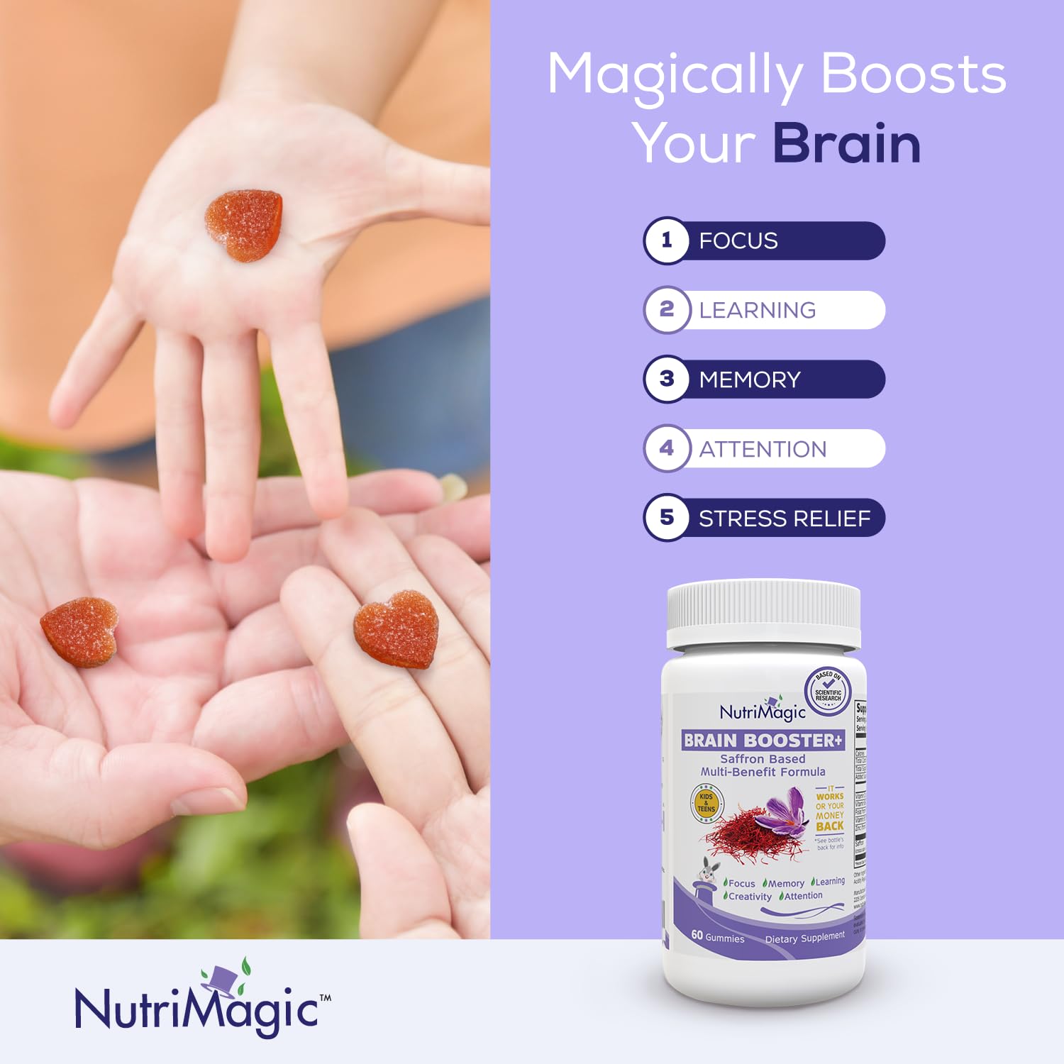 NutriMagic detalle del extracto de azafrán puro y calidad