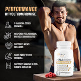 Nutrimend IQ cápsulas apiladas destacando su textura y fácil ingestión