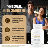 Nutrimend IQ uso en mujer tomando la cápsula con comida para energía sostenida