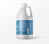 NutriNoche botella junto a regla para comparar tamaño y volumen del galón