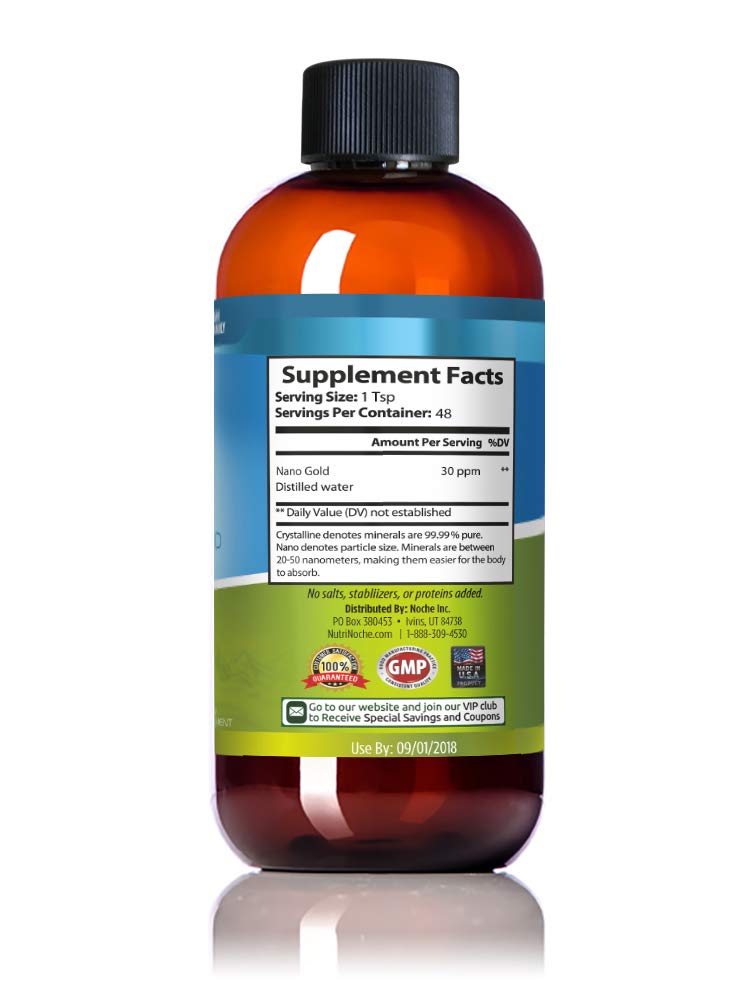 NutriNoche etiqueta ampliada con información de fabricación en EE. UU.