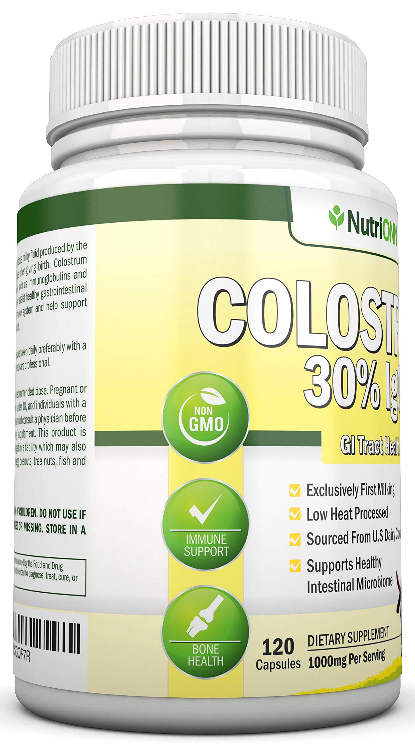 NutriONN cápsula en mano para mostrar tamaño y comodidad de ingesta