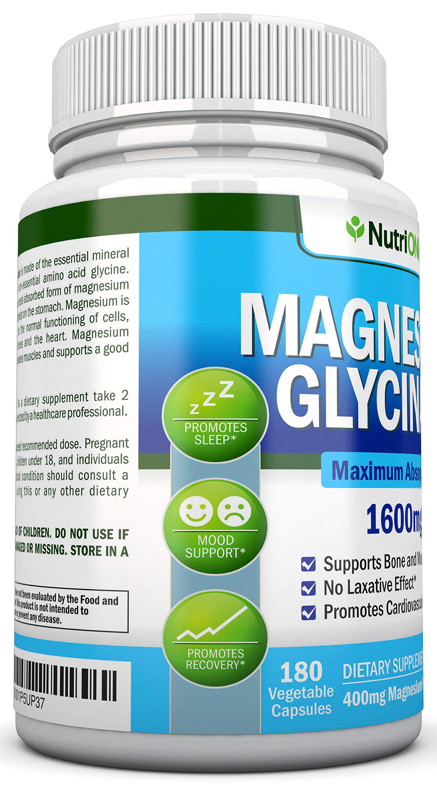 NutriONN etiqueta nutricional legible con información de magnesio elemental