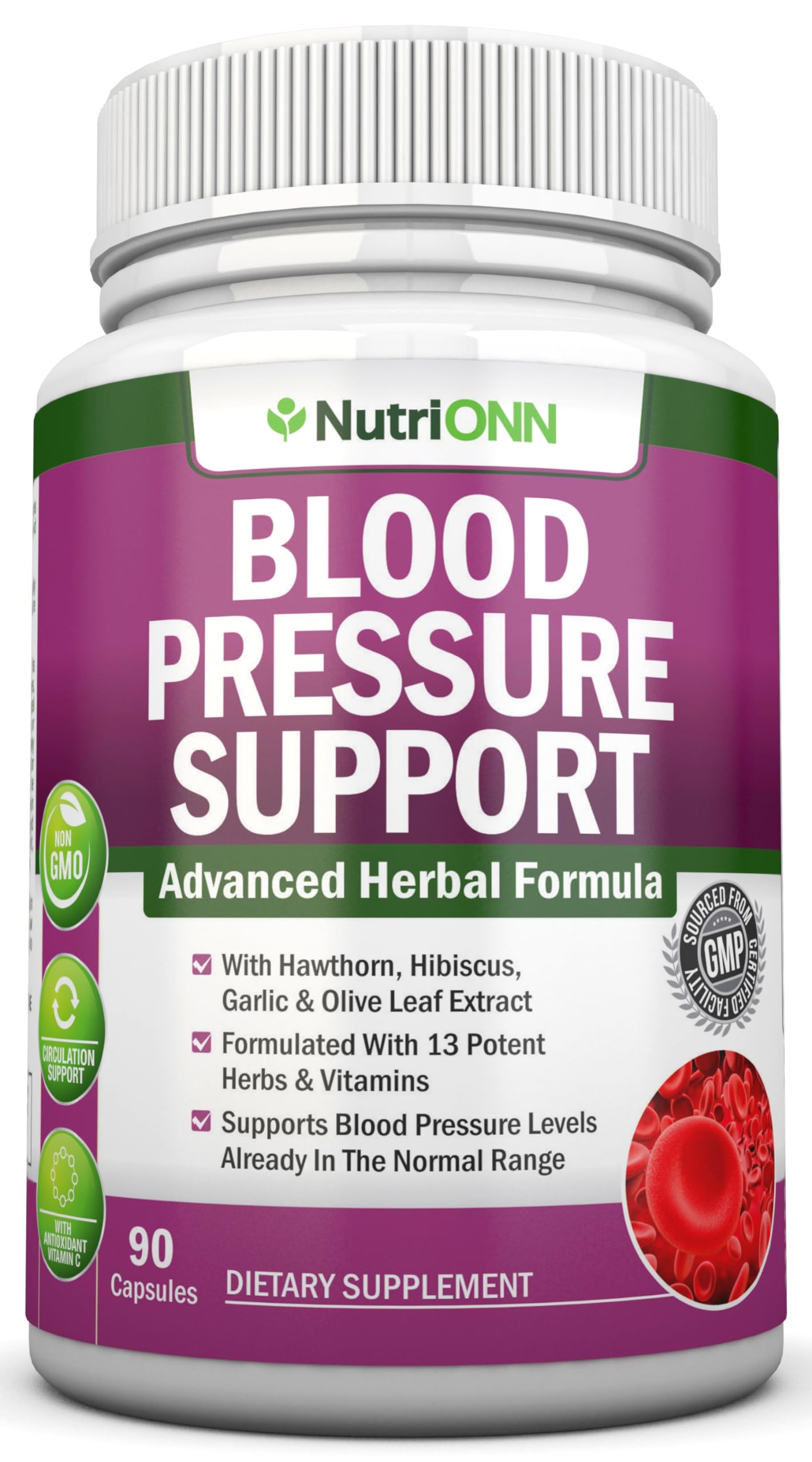 NutriONN frasco frente mostrando suplemento y conveniencia diaria