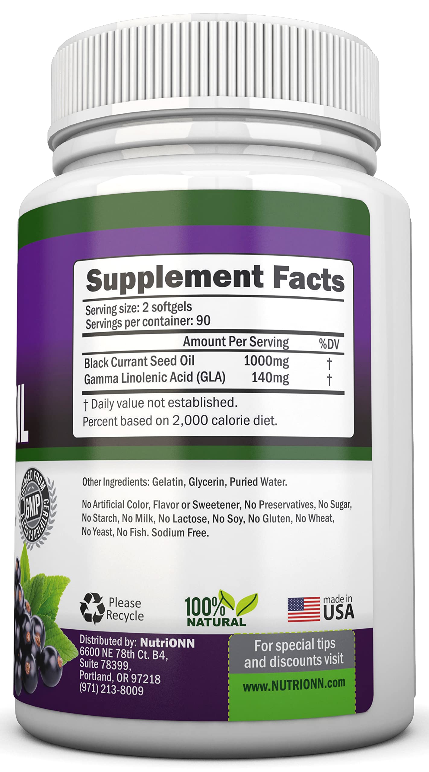 NutriONN detalle de softgels mostrando textura y pureza del aceite