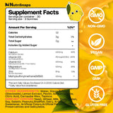 Nutrisnaps primer plano textura de gomita con superficie suave y aspecto apetecible