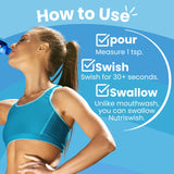 NUTRISWISH Neumi comparación de tamaño en mano para referencia