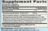 Nutrition Now PB 8 etiqueta nutricional visible con información de 60 porciones