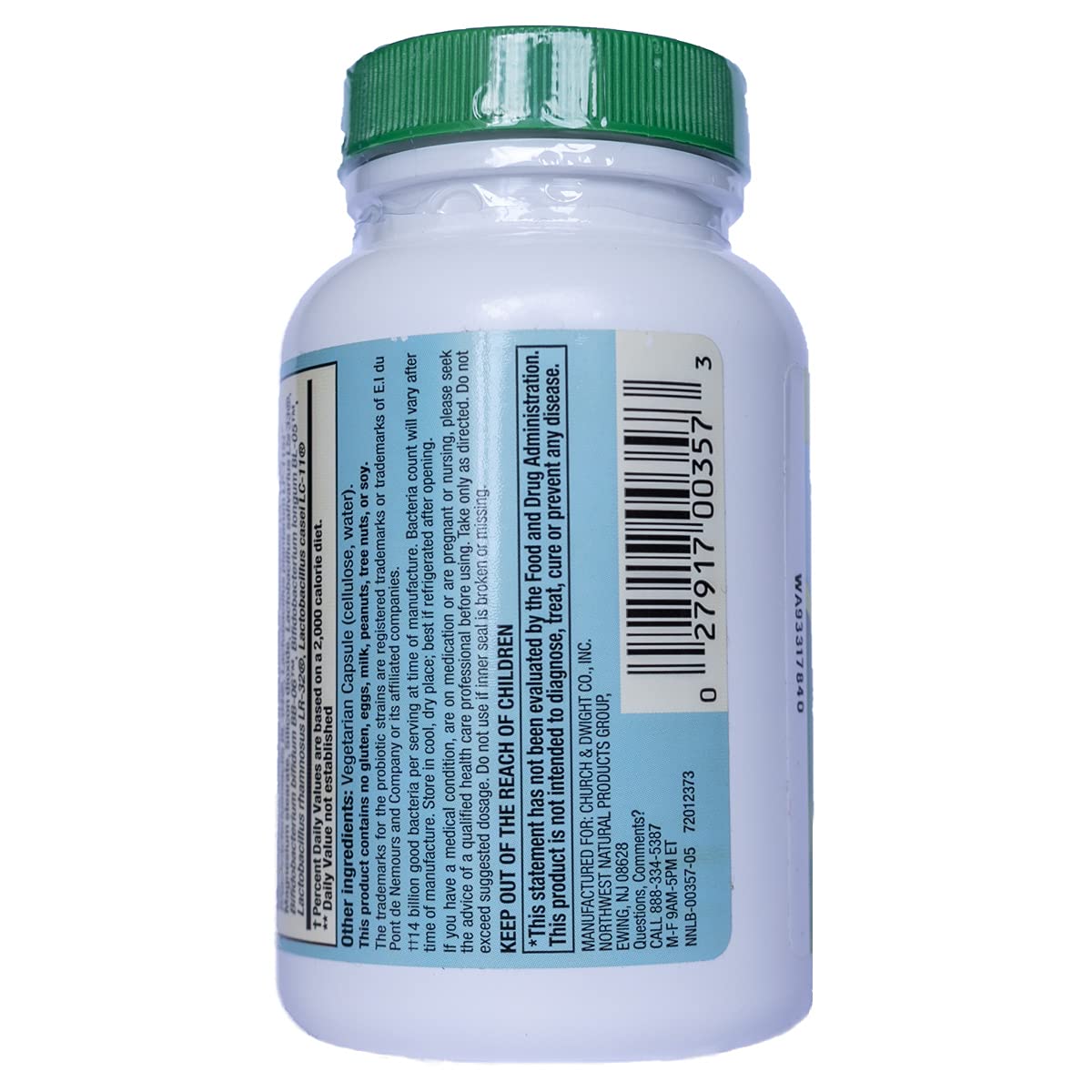 Nutrition Now Pb8 representación de inulina e ingredientes prebióticos dentro de la fórmula