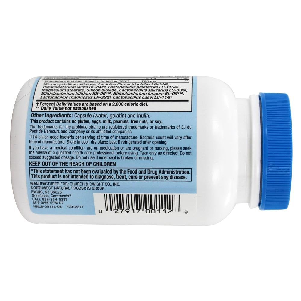 Nutrition Now PB 8 cápsulas en mano para visualizar tamaño y dosificación práctica