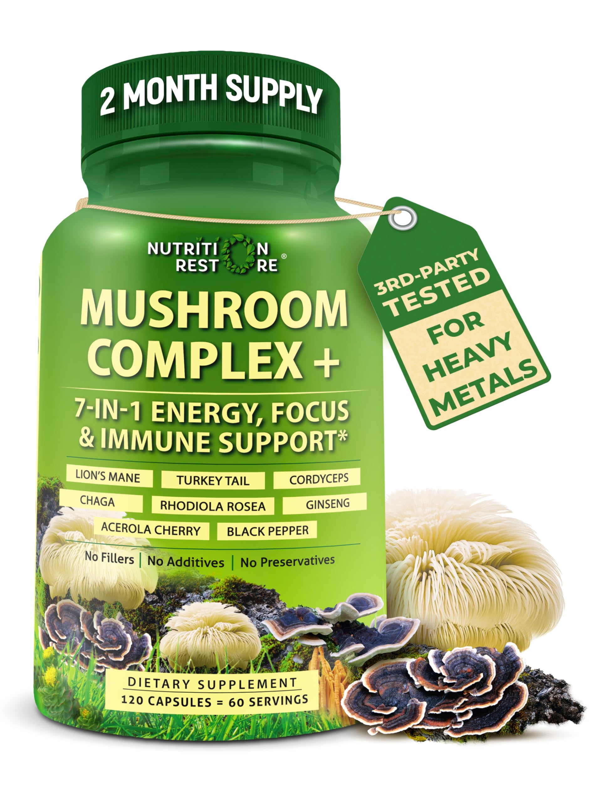 Nutrition Restore frente del envase mostrando la marca y conveniencia