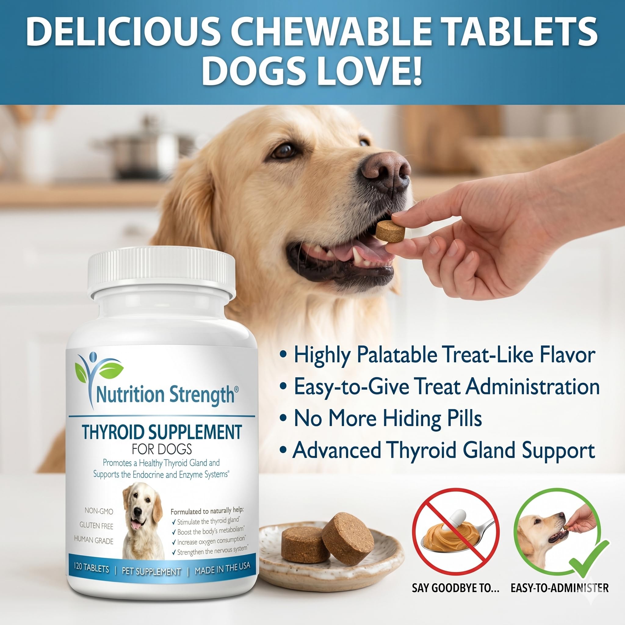Nutrition Strength etiqueta con ingredientes como kelp y bladderwrack orgánicos