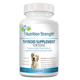 Nutrition Strength envase frontal mostrando suplementos y beneficio en tiroides