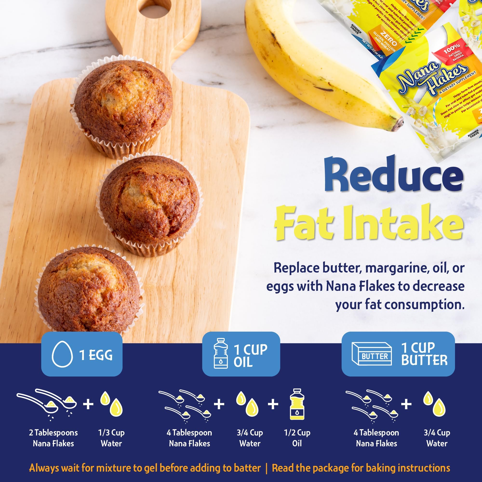Nutritional Designs Nana Flakes espolvoreado sobre yogur aportando fibra y sabor natural