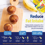 Nutritional Designs Nana Flakes espolvoreado sobre yogur aportando fibra y sabor natural